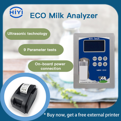 Tecnologia ultrasonica di qualità superiore dell'analizzatore del latte del Usb Eco