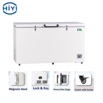 Congelatore ultrabasso del petto di temperatura di MDF-86H485 485L in ospedali ed in laboratori