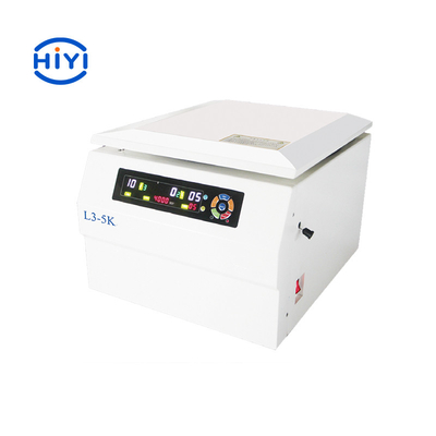 Tabella scoperchiante automatica refrigerata a bassa velocità 5500 giri/min. della metropolitana del sangue di vuoto della centrifuga di L3-5K